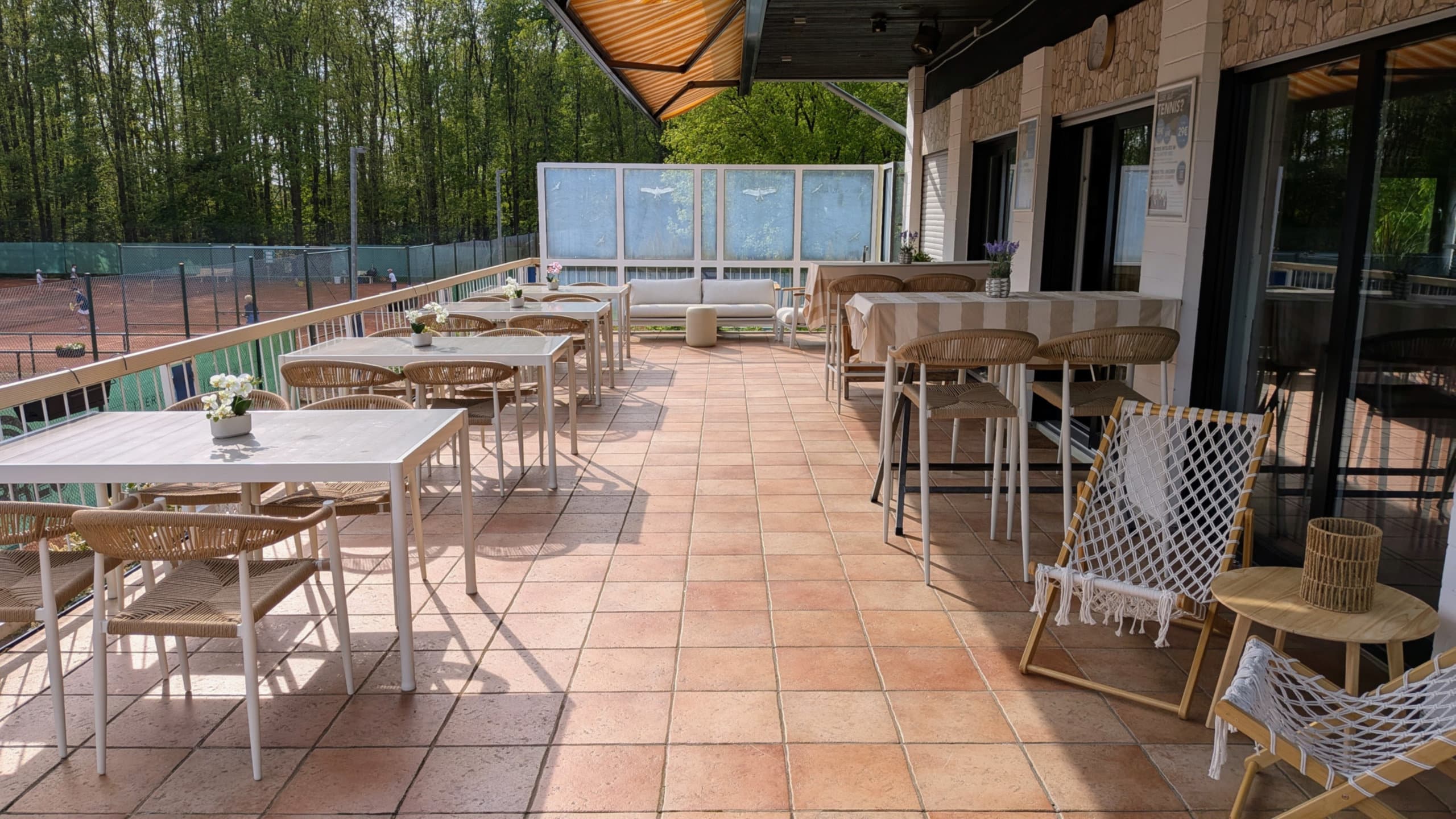 Clubhaus Terrasse